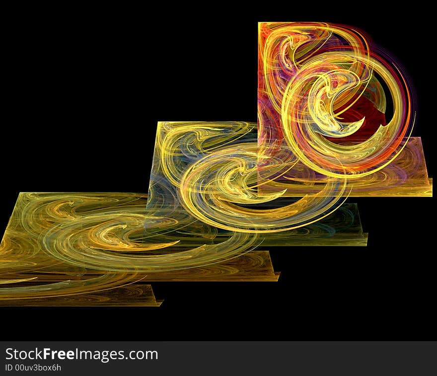 Swirly Squares