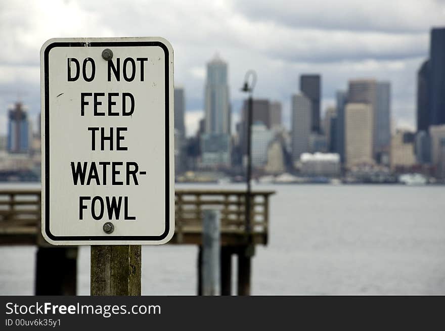 Do Not Feed The Waterfowl