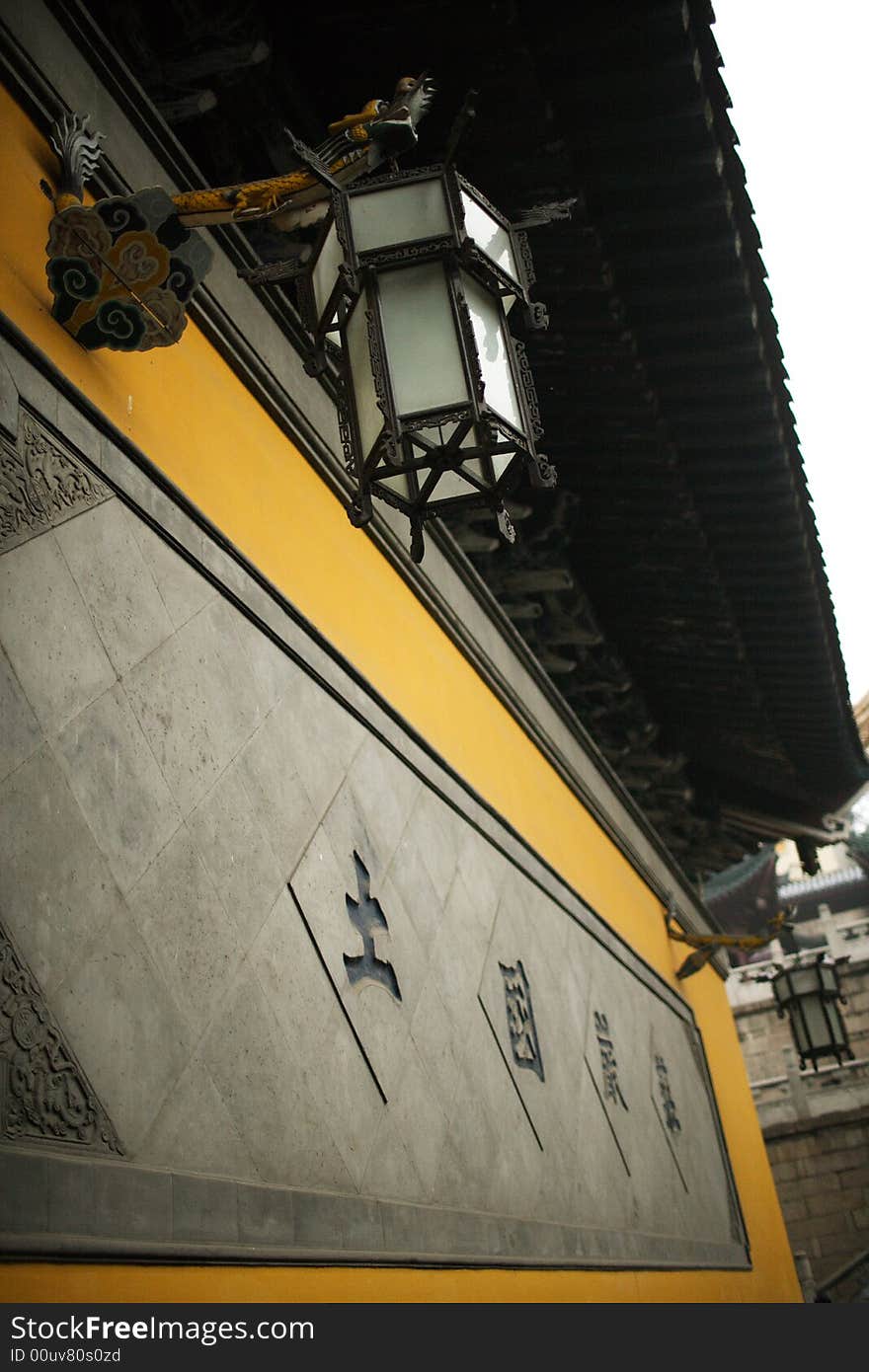 Temple building in Nanjing City,China