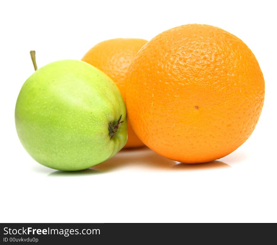 Oranges and apple