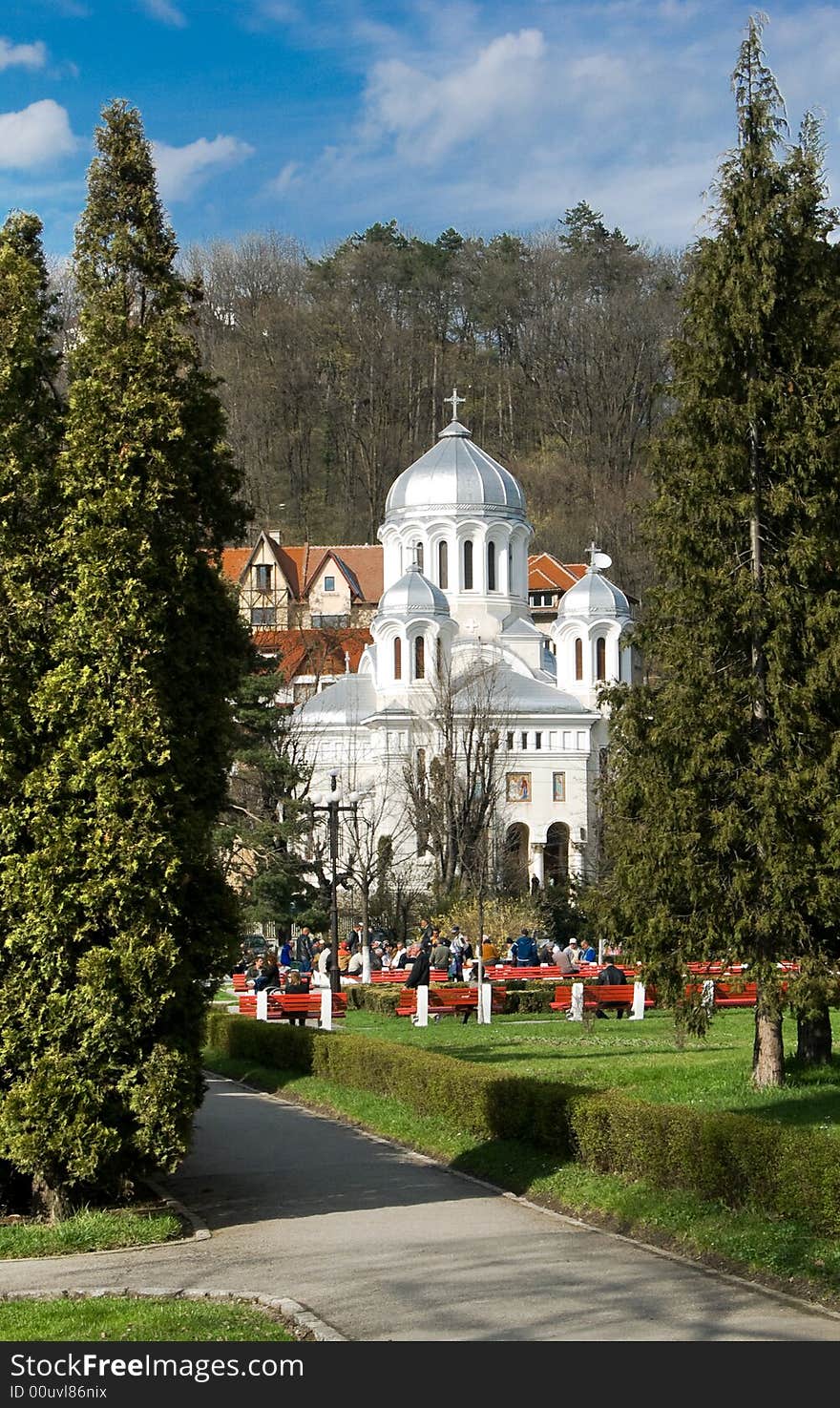 Central Park in Brasov