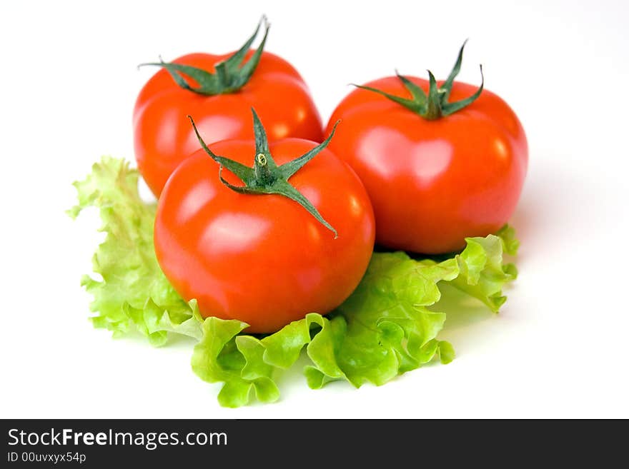 Three tomatoes