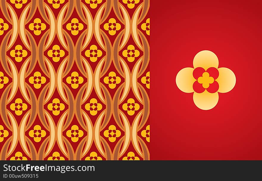 Seamless background from a floral ornament, Fashionable modern wallpaper or textile. Seamless background from a floral ornament, Fashionable modern wallpaper or textile