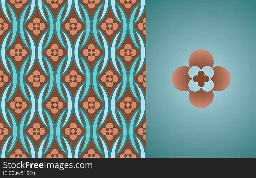 Seamless background from a floral ornament, Fashionable modern wallpaper or textile. Seamless background from a floral ornament, Fashionable modern wallpaper or textile