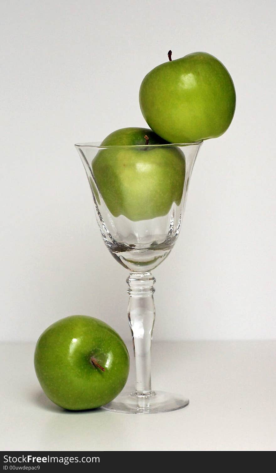 Apples In A Glass