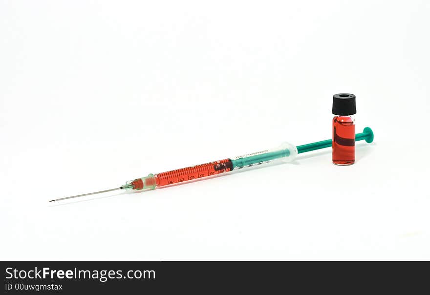 Syringe And Vial