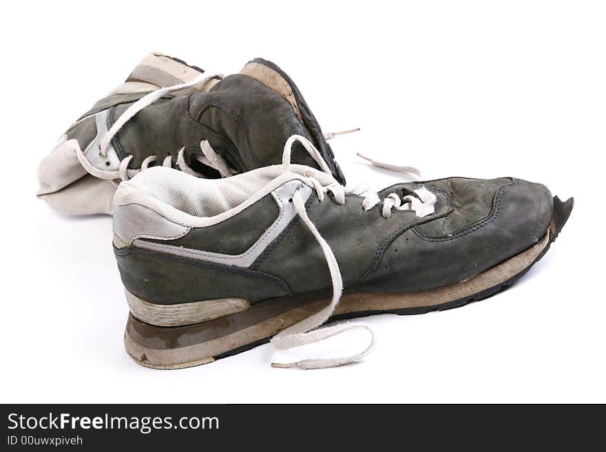 Old grungy Running Shoes