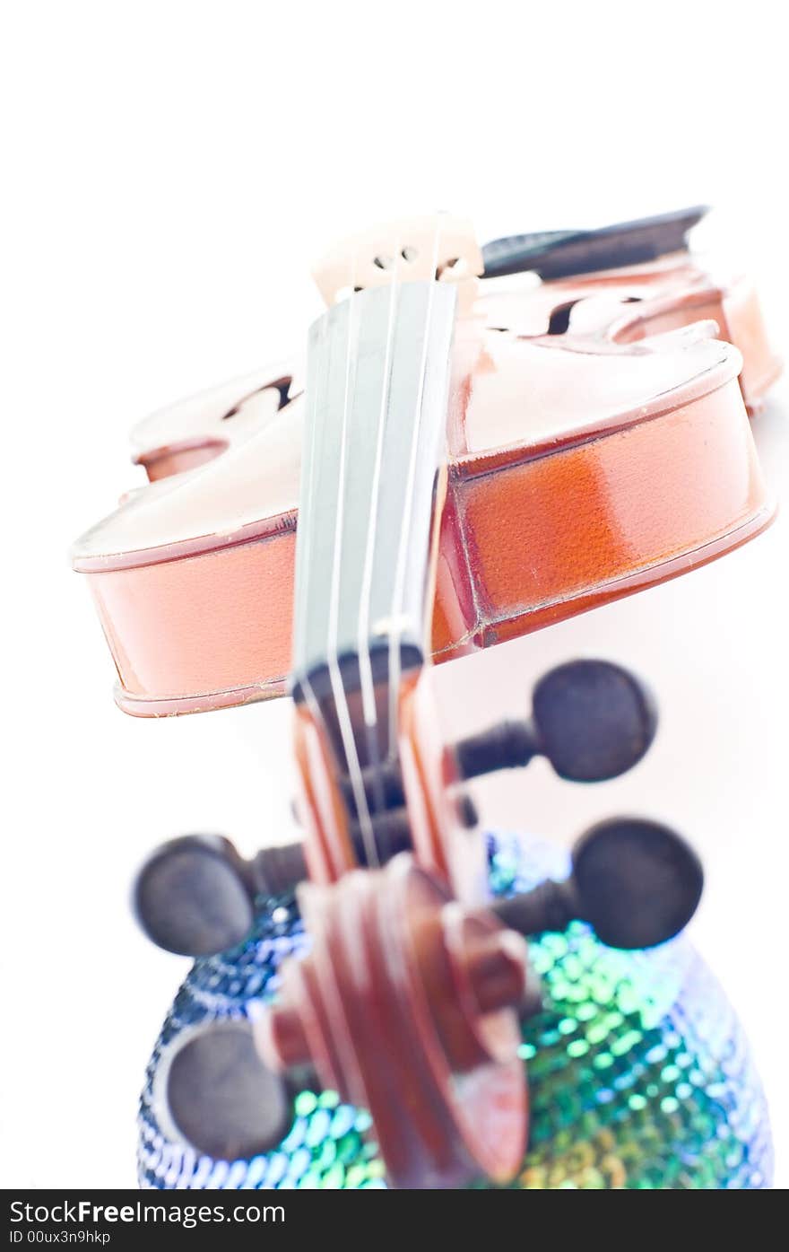 Violin And Disco Ball