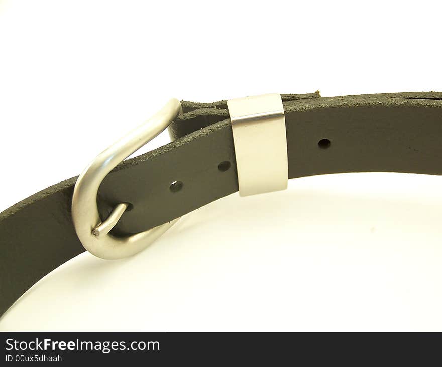 Black Leather Belt, Horizontal