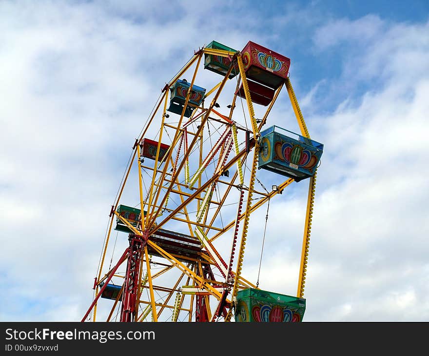 Panoramic sky-wheel