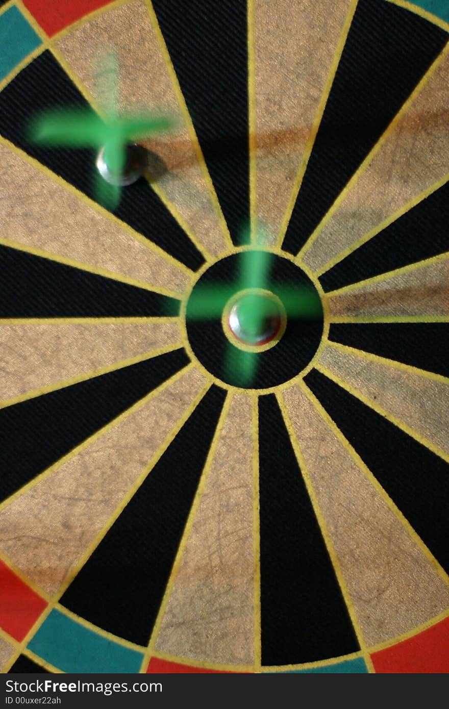 Darts smack in the center of the board. Can be used for business related themes also. Darts smack in the center of the board. Can be used for business related themes also.