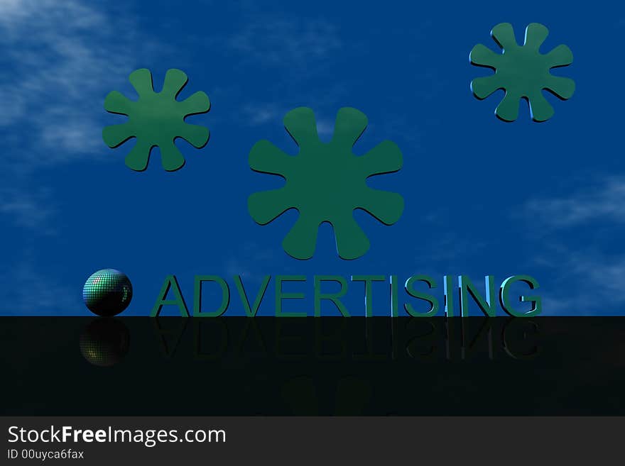 Logo Business, Advertising