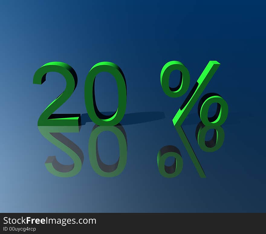 Logo Business, 	twenty	percentage