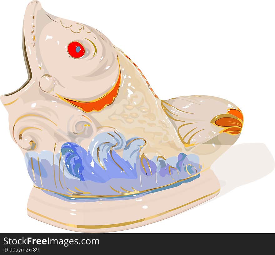 Ceramic fish