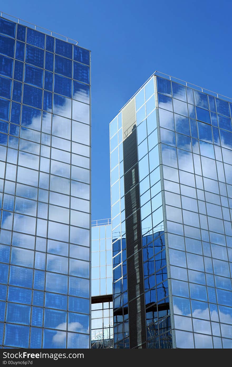 Reflexion Within The Precincts Of A Skyscraper