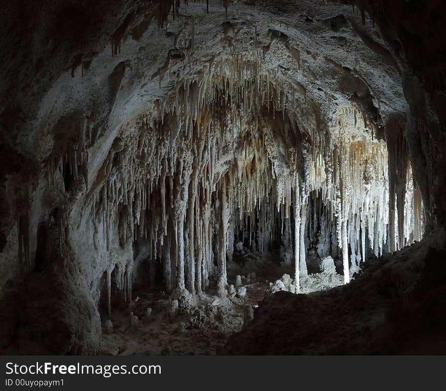 The Dollhouse along the Big Room Tour - Carlsbad Caverns National Park