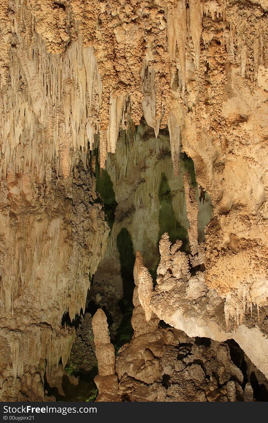 Green Lake Room in Carlsbad Caverns National Park