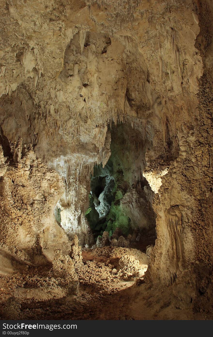 Cave scene from the Big Room Tour - Carlsbad Caverns National Park