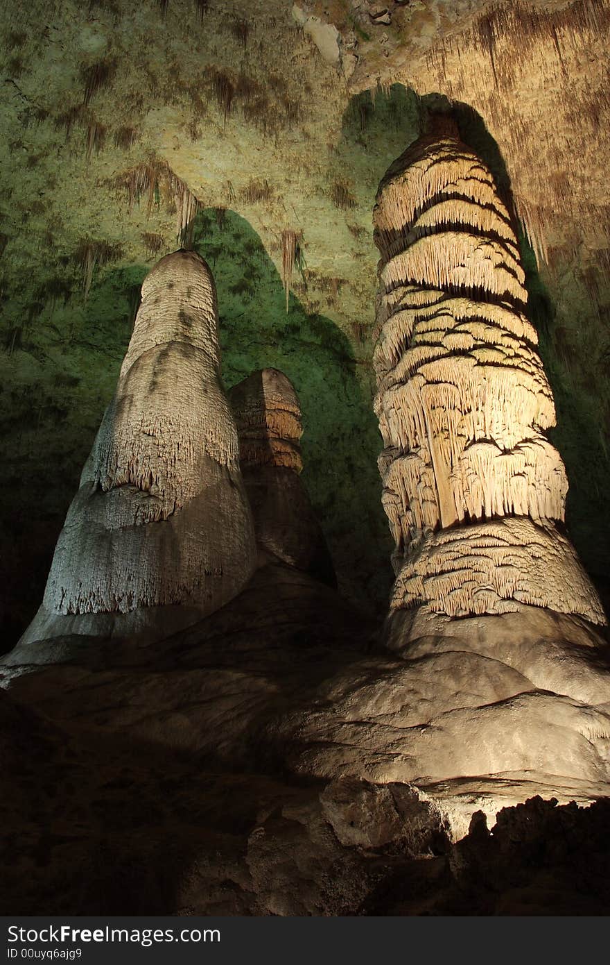 The Hall of Giants along the Big Room Tour - Carlsbad Caverns National Park