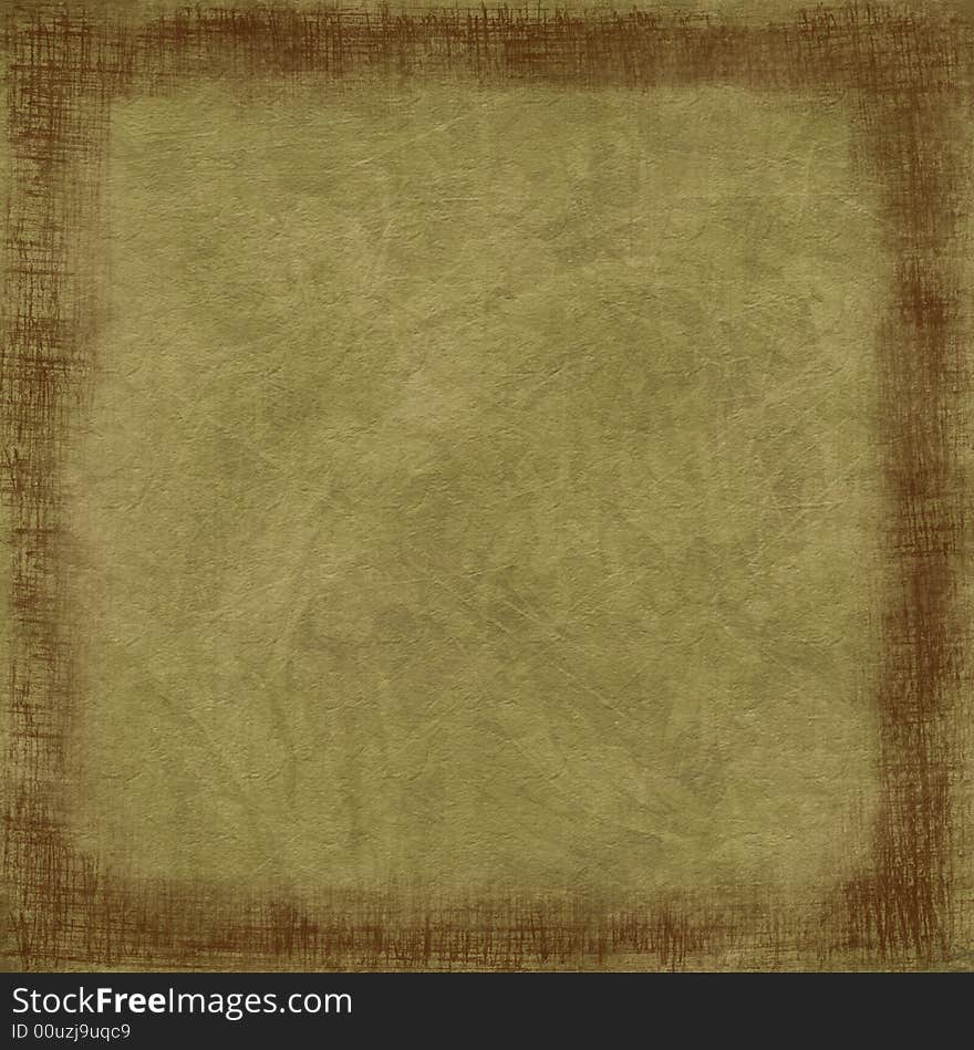 Grungy dark green canvas with space for text or picture. Grungy dark green canvas with space for text or picture