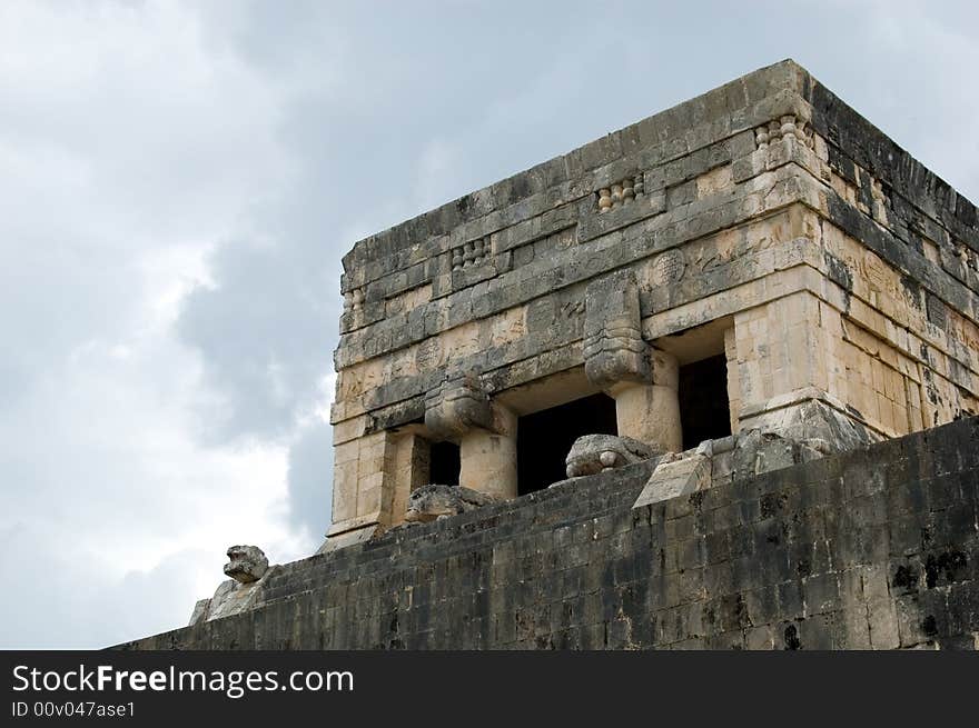 Chichen Itza. The Great Pyramid.