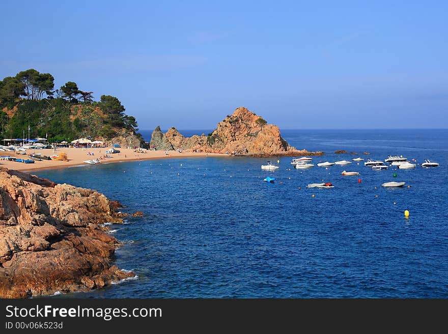 Tossa De Mar Beach