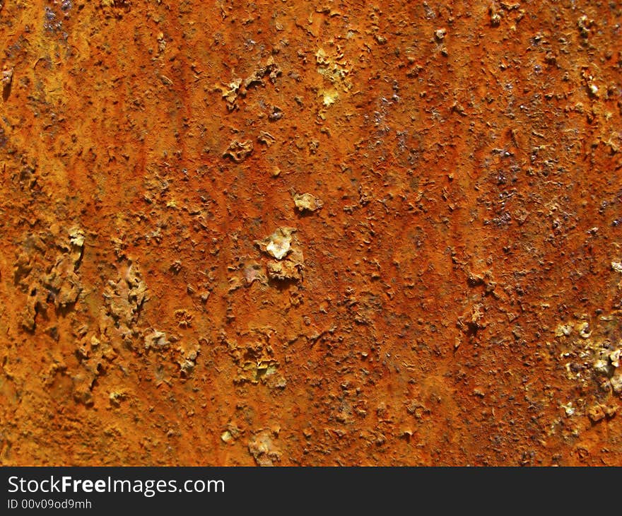 Abstract composition, rusty surface of  metal sheet