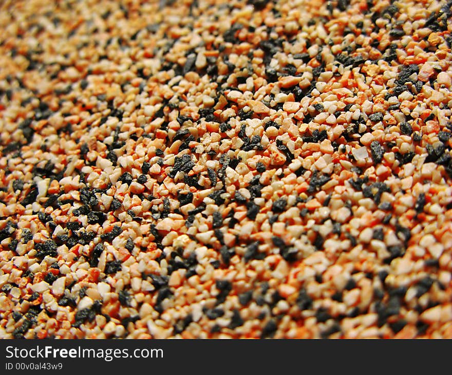 Crushed stones used in construction,  close up. Crushed stones used in construction,  close up