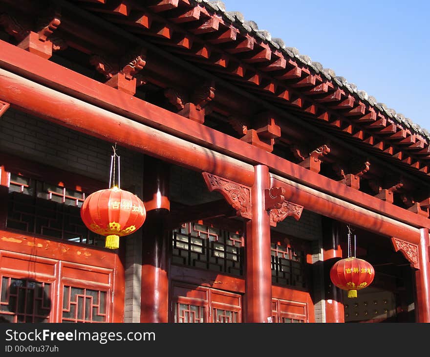 House And Lanterns