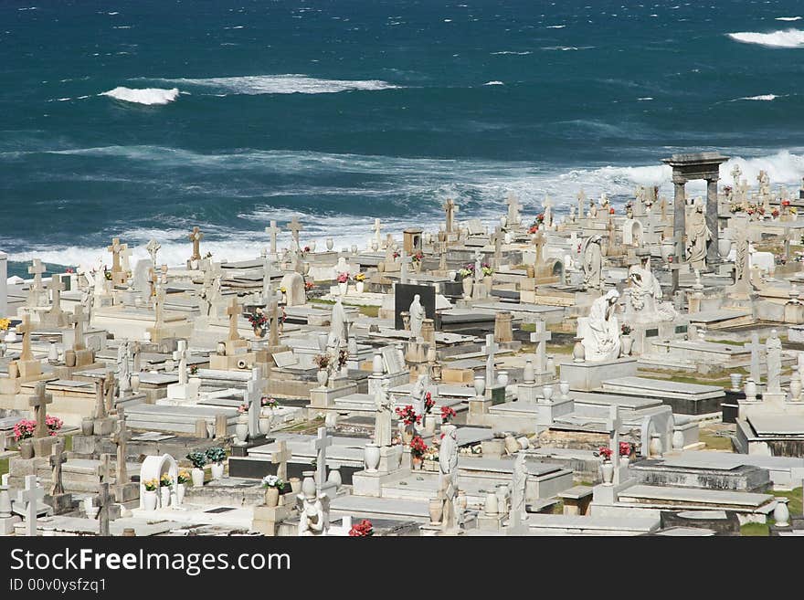 Image taken at San Juan Cemetery, Puerto Rico