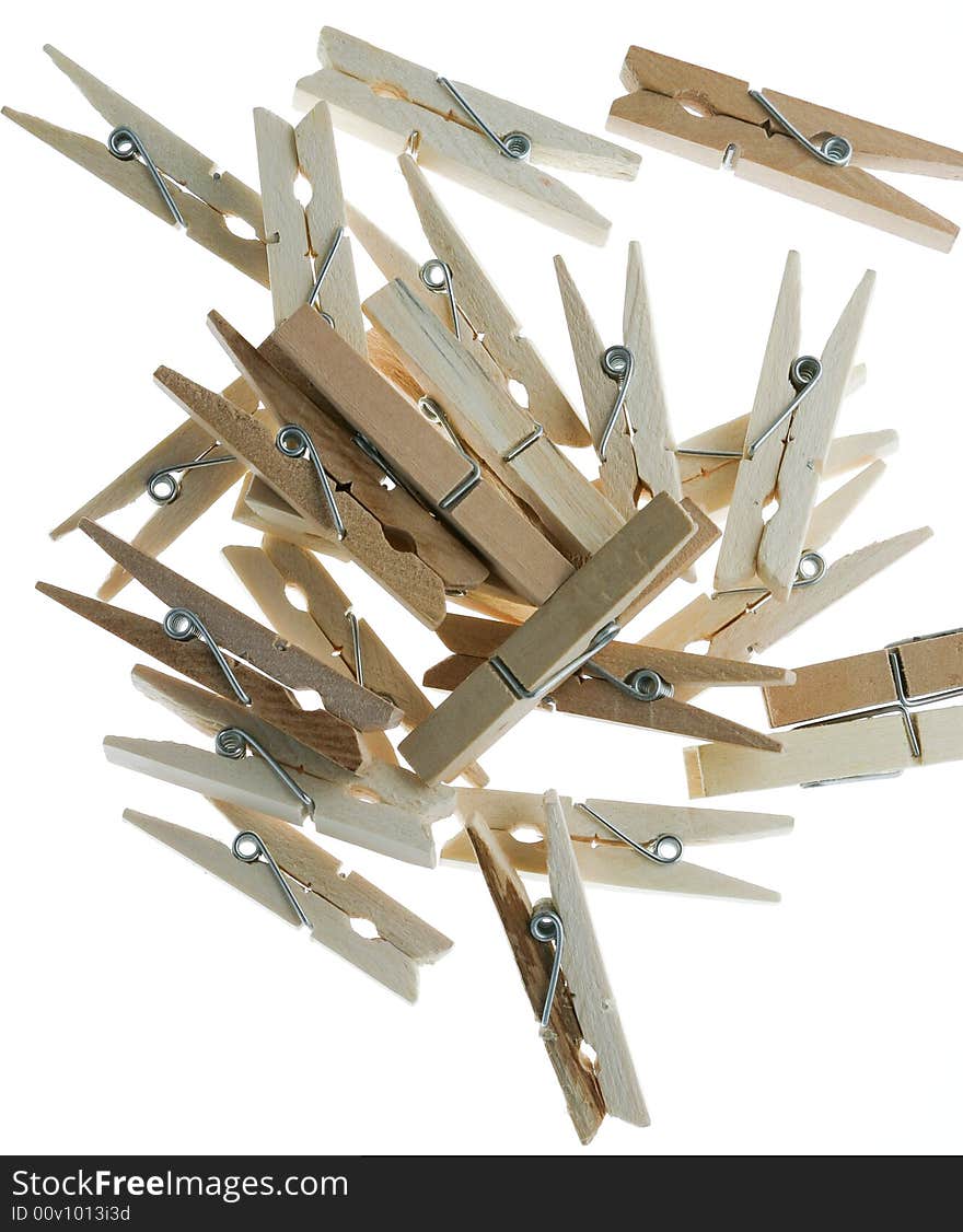 Falling pegs