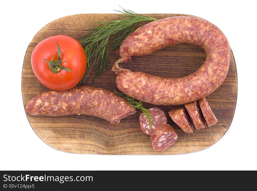 Sausage With Tomato And Dill