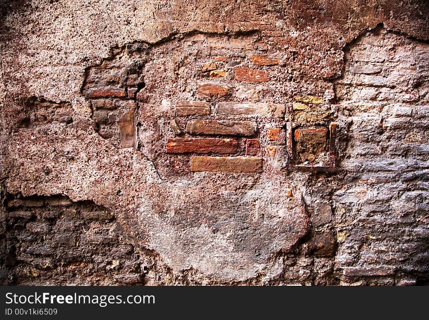 Rough wall texture, useful as grunge background