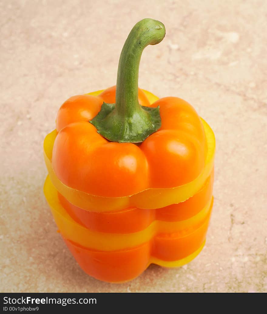 Yellow And Orange Pepper