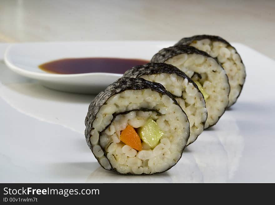 Oatmeal Sushi