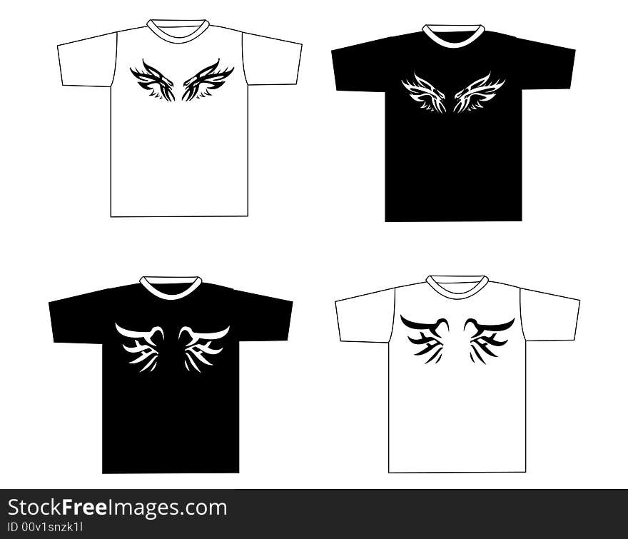 Beautiful vector t-shirt design