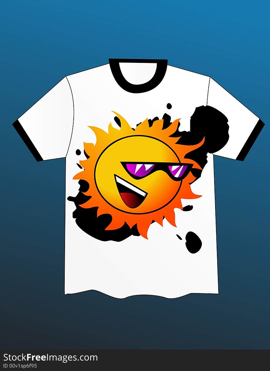 Vector t-shirt