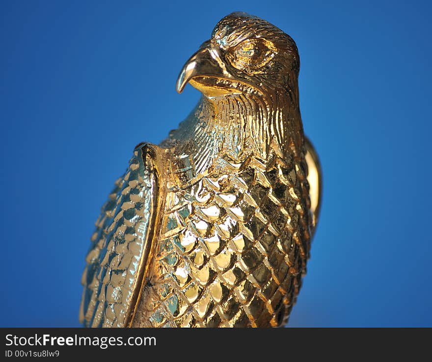 Golden Falcon Head