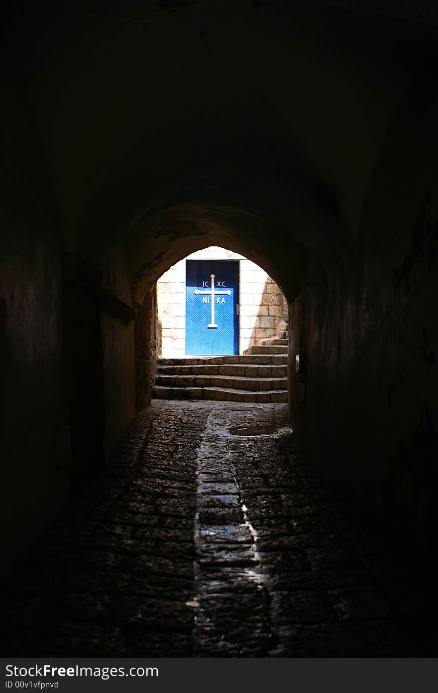 Greek orthodox monastery in Old Jaffa, Israel