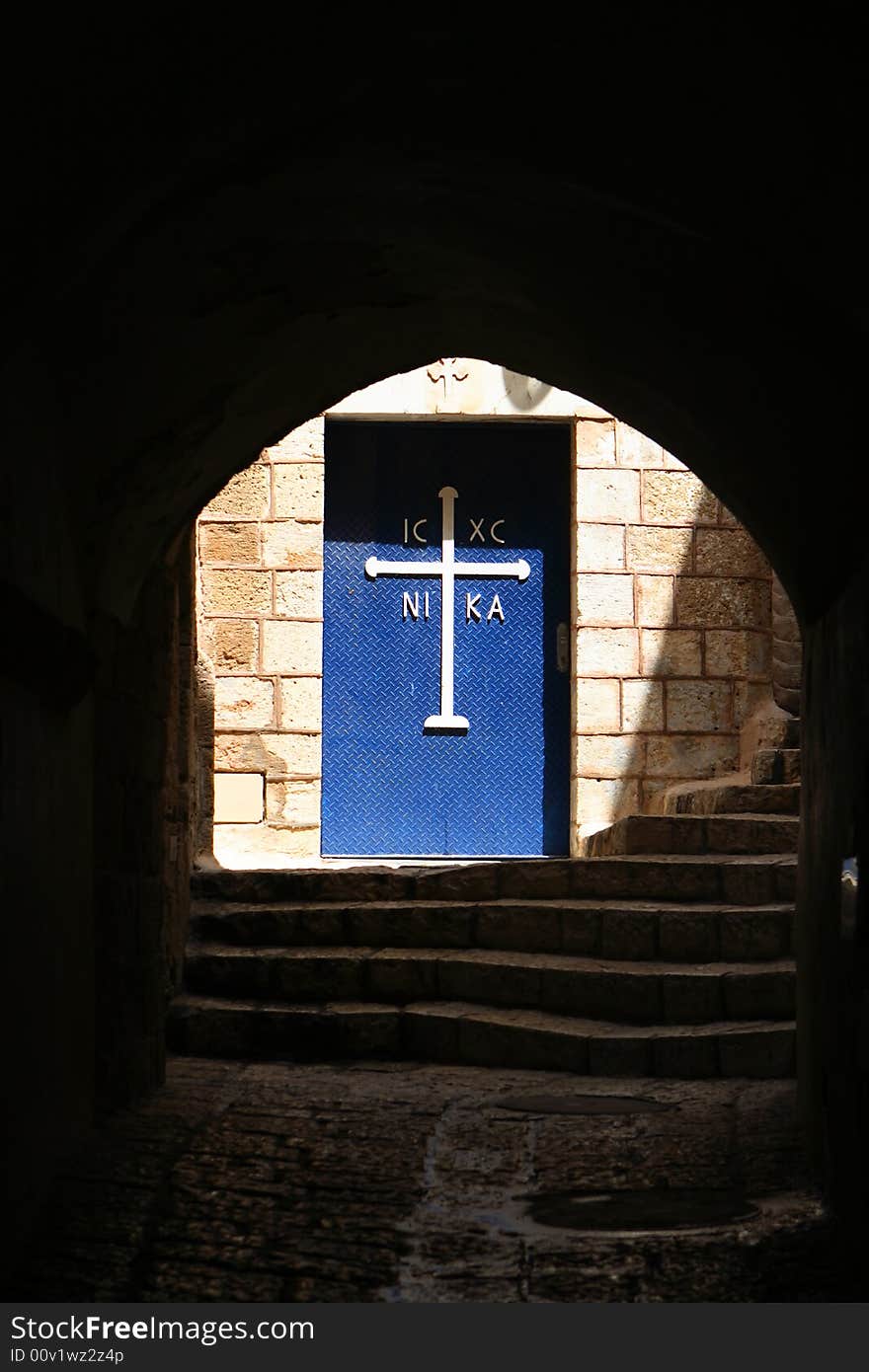 Greek orthodox monastery in Old Jaffa, Israel