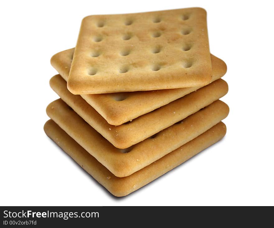 Crackers pile