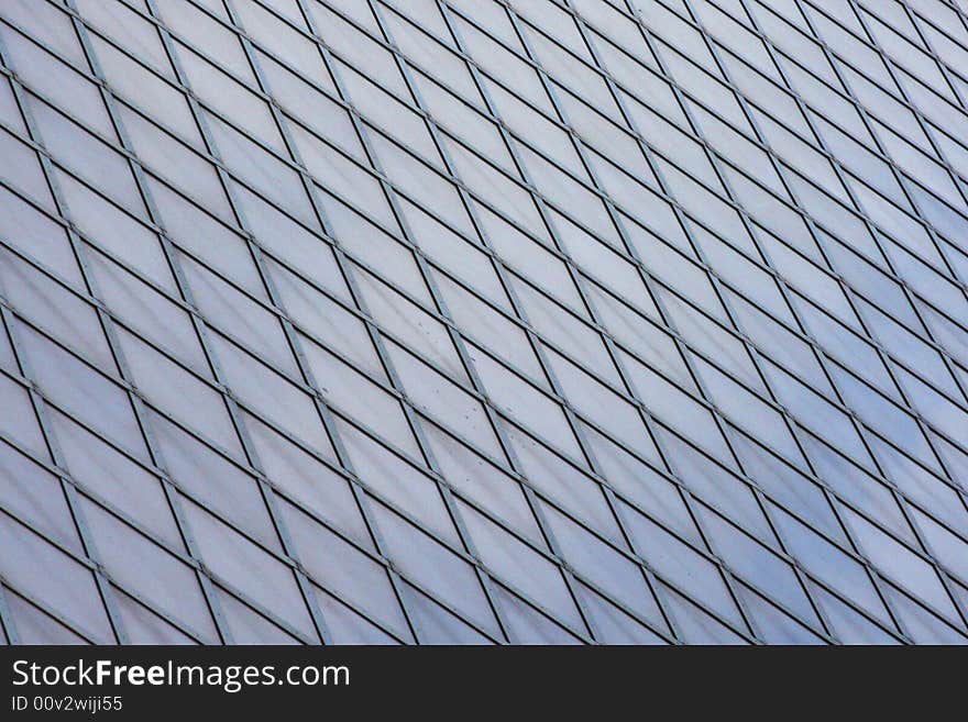 Seattle Public Library building skin. Seattle Public Library building skin