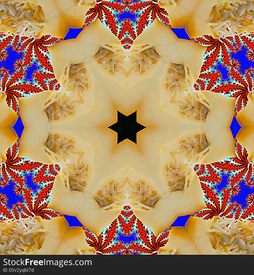 Abstract Multifinal Star With Patterns.