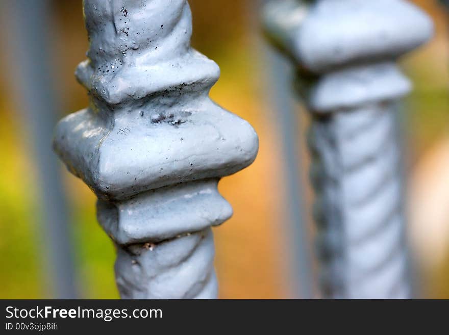 A photo taken outside a church. SHows 2 metal grilles that forms the gate of the church. A photo taken outside a church. SHows 2 metal grilles that forms the gate of the church