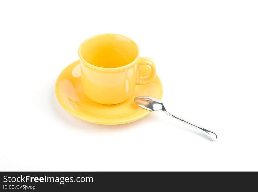 Yellow cup