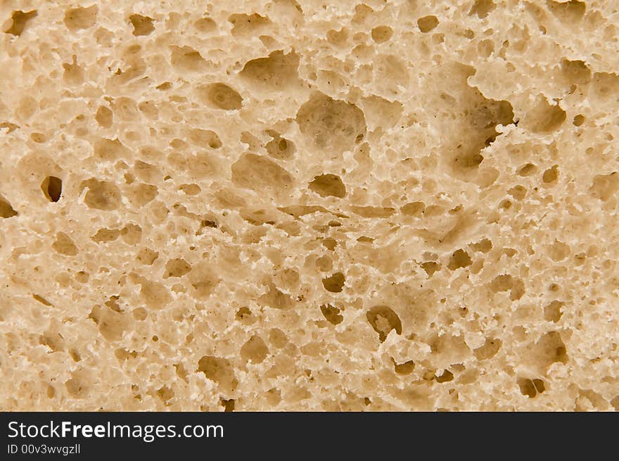 Detail photo of brown bread structure, background. Detail photo of brown bread structure, background