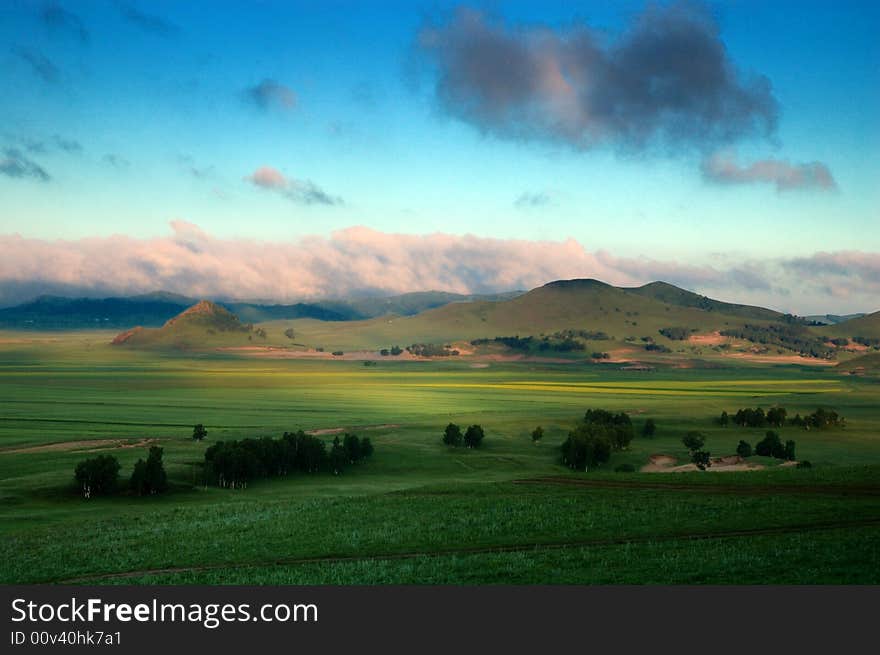 Mountain & grassland