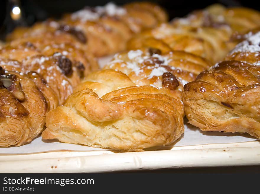 Close-up of a pastery. Close-up of a pastery