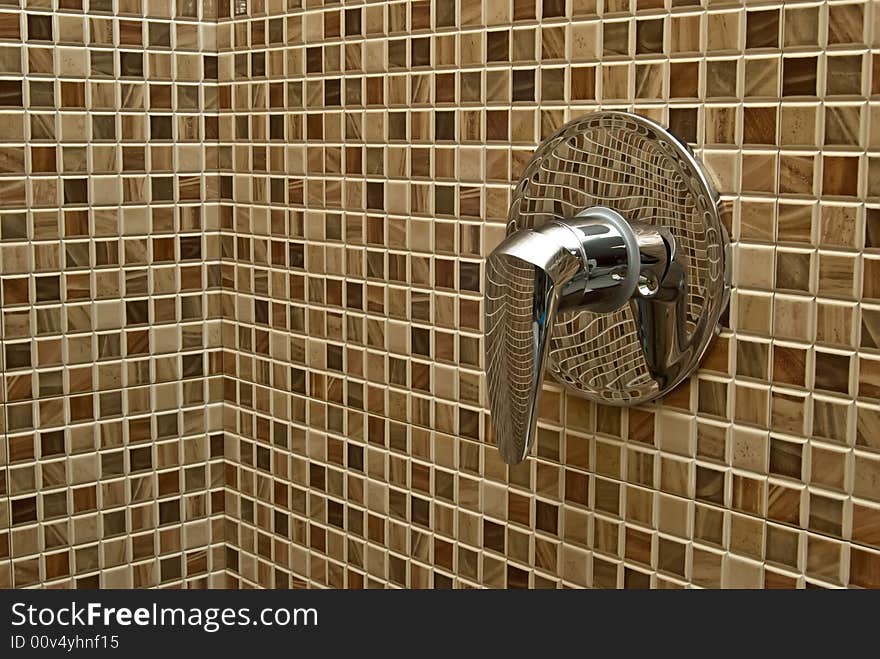 Modern mixer for a shower