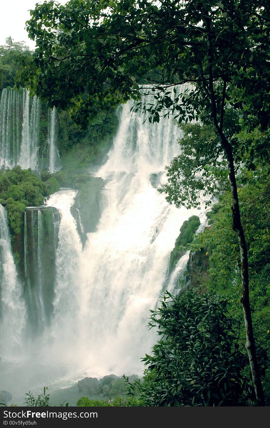 San Martin Fall In Iguazu - Misiones -Argentina. San Martin Fall In Iguazu - Misiones -Argentina